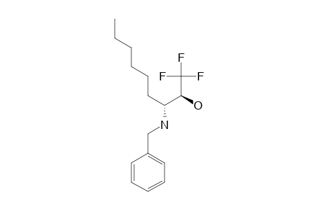 ANTI-3-(N-BENZYLAMINO)-1,1,1-TRIFLUORO-2-HYDROXY-4-NONANE