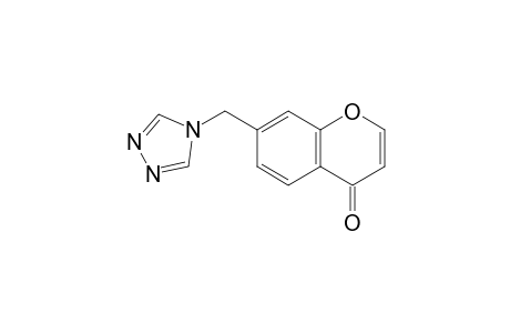 7-(1,2,4-triazol-4-ylmethyl)-1-benzopyran-4-one