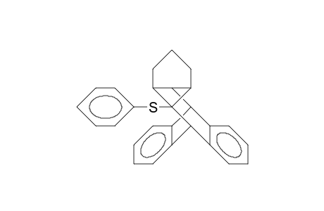 9,10-Dihydro-9,10-(6-exo, 7-anti-[6-endo-phenylthio]-norpinano)-anthracene