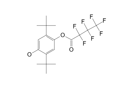 2,5-di-Tert-butylhydroquinone, o-heptafluorobutyryl-