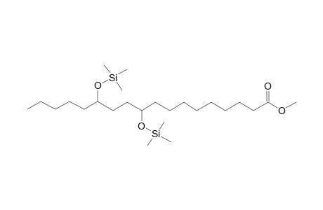 Octadecanoic acid, 10,13-bis[(trimethylsilyl)oxy]-, methyl ester