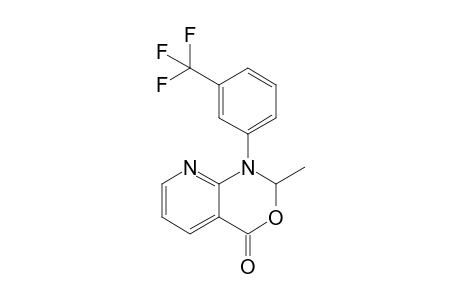 1-[3'-(Trifluoromethyl)phenyl]-1,2-dihydro-2-methyl-4H-pyrido[2,3-d]-[1,3]oxazin-4-one