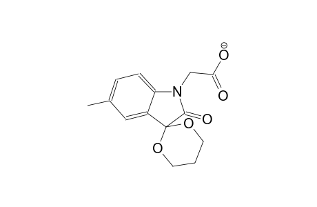 2-(5'-methyl-2'-oxospiro[[1,3]dioxane-2,3'-indolin]-1'-yl)acetate