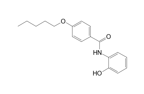 Benzamide, N-(2-hydroxyphenyl)-4-(pentyloxy)-