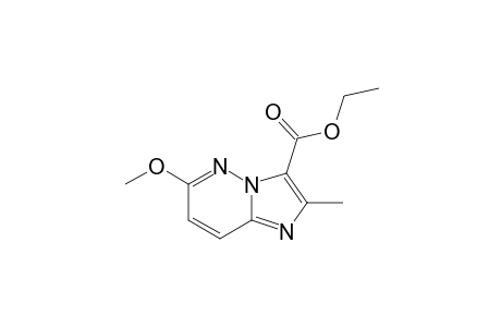 6-methoxy-2-methylimidazo[1,2-b]pyridazine-3-carboxylic acid, ethyl ester