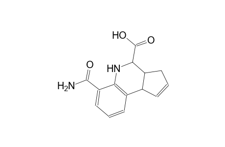 3H-cyclopenta[c]quinoline-4-carboxylic acid, 6-(aminocarbonyl)-3a,4,5,9b-tetrahydro-