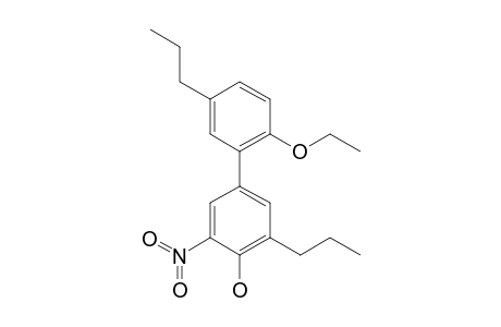 2-ETHOXY-5'-NITRO-3',5-DIPROPYLBIPHENYL-4'-OL