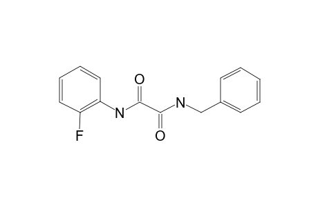 N-Benzyl-N'-(2-fluorophenyl)ethanediamide