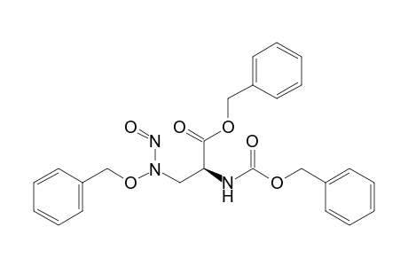 (2S)-3-[benzoxy(nitroso)amino]-2-(benzyloxycarbonylamino)propionic acid benzyl ester