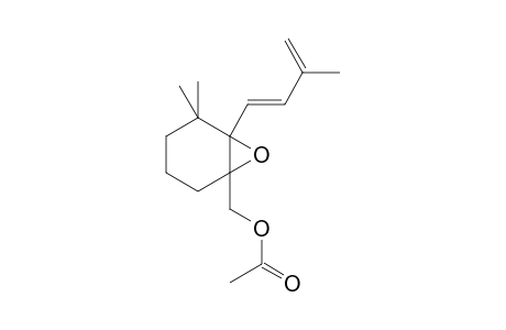 Acetic acid, 5,5-dimethyl-6-(3-methyl-buta-1,3-dienyl)-7-oxa-bicyclo[4.1.0]hept-1-ylmethyl ester