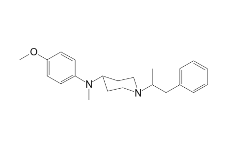 N-4-Methoxyphenyl-N-methyl-1-(1-phenylpropan-2-yl)piperidin-4-amine
