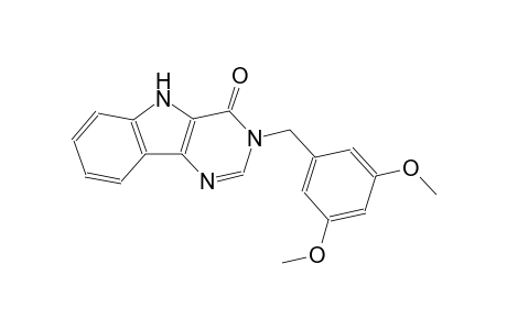 3-(3,5-dimethoxybenzyl)-3,5-dihydro-4H-pyrimido[5,4-b]indol-4-one