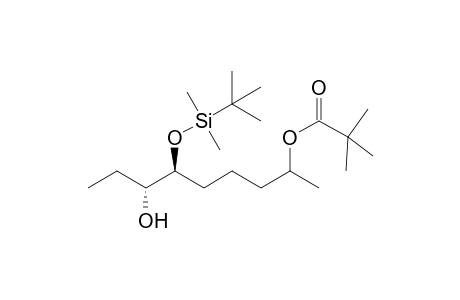 (7R)-(-)-Hydroxy-(6S)-(tert-butyldimethylsilyloxy)nonyl 2-pivalate
