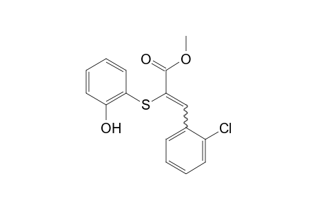 Methyl (Z/E)-3-(2-chlorophenyl)-2-((2-hydroxyphenyl)thio)acrylate