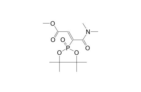 2-OXO-2-(E-1-DIMETHYLCARBAMOYL-2-METHOXYCARBONYLETHENYL)-4,4,5,5-TETRAMETHYL-1,3,2-DIOXAPHOSPHOLANE