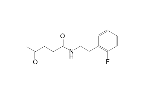 pentanamide, N-[2-(2-fluorophenyl)ethyl]-4-oxo-