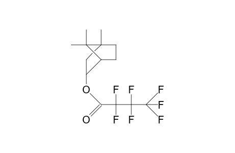 (1R)-3-Heptafluorobutyryl-camphor