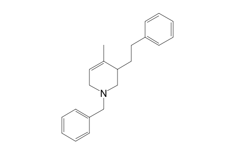 1-Benzyl-4-methyl-5-phenetyl-1,2,5,6-tetrahydropyridine