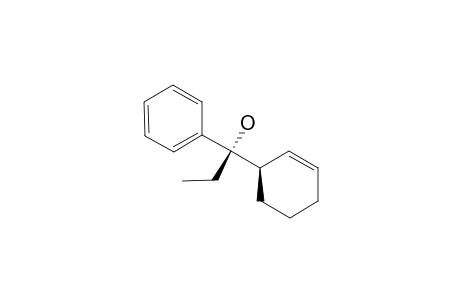(1R*)-1-[(1S*)-CYCLOHEX-2-ENYL]-1-PHENYLPROPAN-1-OL