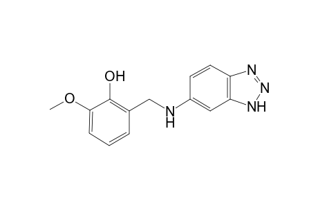 Phenol, 2-[(1H-1,2,3-benzotriazol-6-ylamino)methyl]-6-methoxy-