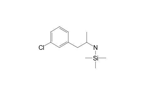 3-Chloroamphetamine, N-tms