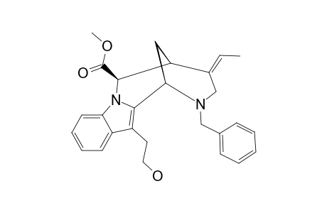 METHYL_5-BENZYL-3-(E)-ETHYLIDENE-7-(2-HYDROXYETHYL)-1,2,3,4,5,6-HEXAHYDRO-2,6-METHANO-[1.4]-DIAZOCINO-[1.2-A]-INDOLE-1-ALPHA-CARBOXYLATE