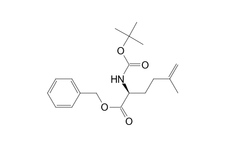 Benzyl 2(S)-[(tert-Butoxycarbonyl)amino]-5-methylhex-5-enoate