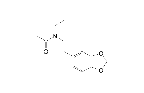 N-(2-(Benzo[d][1,3]dioxol-5-yl)ethyl)-N-ethylacetamide