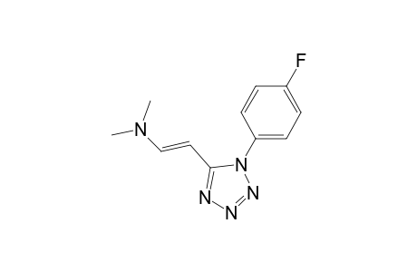 trans-5-[2-(dimethylamino)vinyl]-1-(p-fluorophenyl)-1H-tetrazole