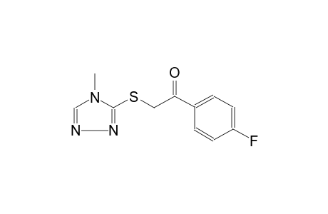 1-(4-Fluorophenyl)-2-[(4-methyl-4H-1,2,4-triazol-3-yl)sulfanyl]ethanone