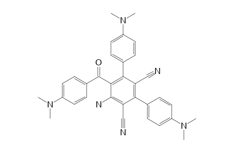 4-AMINO-2,6-BIS-[4-(DIMETHYLAMINO)-PHENYL]-5-[4-(DIMETHYLAMINO)-PHENYL-4-CARBONYL]-ISOPHTHALONITRILE