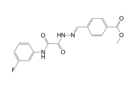 benzoic acid, 4-[(E)-[[2-[(3-fluorophenyl)amino]-1,2-dioxoethyl]hydrazono]methyl]-, methyl ester