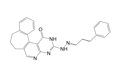3-[Styrylmethylenehydrazono]-2,7,8,9-tetrahydro-1H-benzo[6',7']cyclohepta[1',2':4,5]pyrido[2,3-d]-pyrimidin-1-one