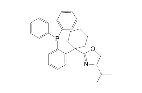 [2-[1-[(4S)-4-isopropyl-4,5-dihydrooxazol-2-yl]cyclohexyl]phenyl]-diphenyl-phosphane