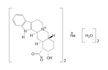 17alpha-HYDROXYYOHIMBAN-16alpha-CARBOXYLIC ACID, MONOHYDRATE