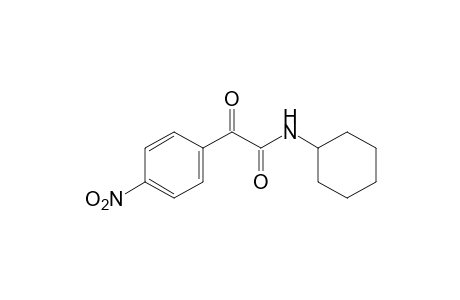 N-cyclohexyl-2-(p-nitrophenyl)glyoxylamide