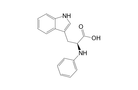 2-(N-Phenylamino)-3-(indol-3'-yl)propanoic Acid