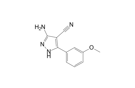 3-Amino-5-(3-methoxyphenyl)-1H-pyrazole-4-carbonitrile
