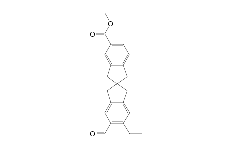 6-ETHYL-5'-METHOXYCARBONYL-2,2'-SPIROBIINDAN-5-CARBALDEHYDE