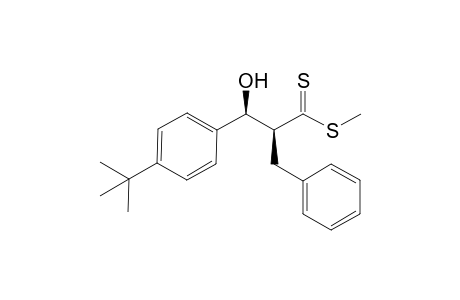 (2S,3S)-2-Benzyl-3-(4-tert-butyl-phenyl)-3-hydroxy-dithiopropionic acid methyl ester