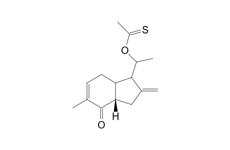 (S)-1,5-Dimethyl-(2-methylene-(4-oxo-2,3,3a,4,7,7a-hexahydro-1Hinden-1-yl)methyl) ethanethioate