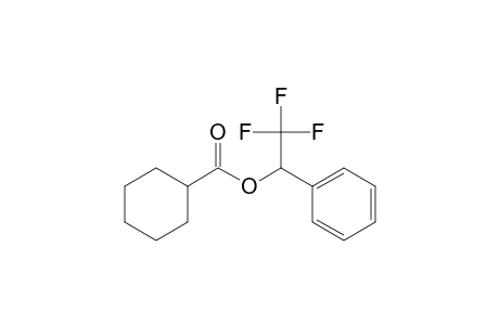 Cyclohexanecarboxylic acid, 1-phenyl-2,2,2-trifluoroethyl ester