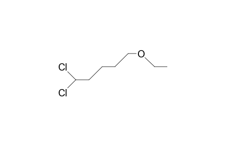 1,1-Dichloro-5-ethoxy-pentane