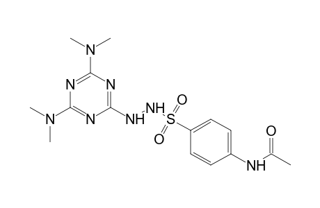 N-acetylsulfanilic acid, 2-[4,6-bis(dimethylamino)-s-triazin-2-yl]hydrazide