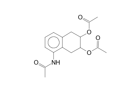 2,3-Naphthalenediol, 5-acetamido-1,2,3,4-tetrahydro-, diacetate