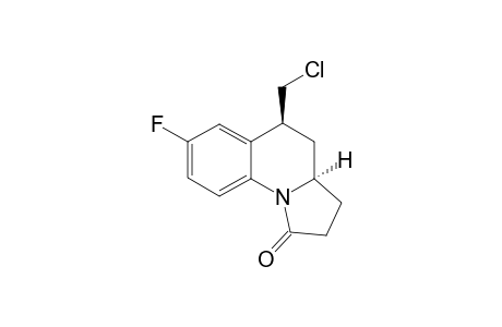 (3aR,5S)-5-(chloromethyl)-7-fluoro-3,3a,4,5-tetrahydropyrrolo[1,2-a]quinolin-1(2H)-one