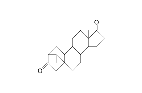 2,5-Methano-19-methyl-5b-estran-3,17-dione