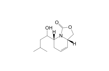 (5R,8aS)-5-(1-Hydroxy-3-methylbutyl)-1,5,6,8a-tetrahydro-3H-oxazolo[3,4-a]pyridin-3-one