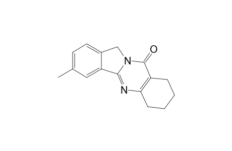 3-Methyl-6,7,8,9-tetrahydroisoindolo[1,2-b]quinazolin-10(12H)-one