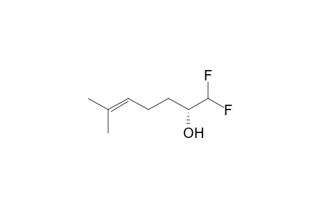 (2R)-1,1-bis(fluoranyl)-6-methyl-hept-5-en-2-ol